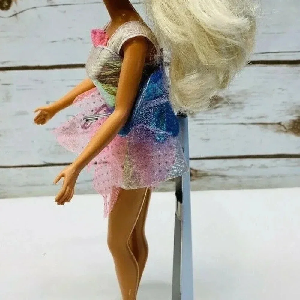 MATTEL BARBIE Blond Hair Blue Eyes Butterfly Outfit 12